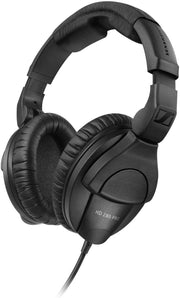 Sennheiser HD 280 PRO Closed-Back Around-Ear Collapsible Professional Studio Monitoring Headphones, for Recording & Mixing, 64 Ohms, Includes 6.3mm Stereo Jack Adaptor & 3m Coiled Cable - 0 Black