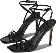 Tegin womens Heeled Sandal - Black