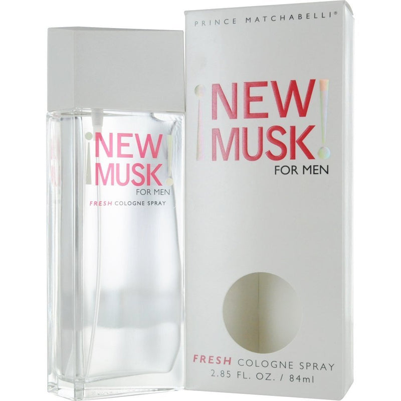 New Musk by Prince Matchabelli Natural Cologne Spray 84ml