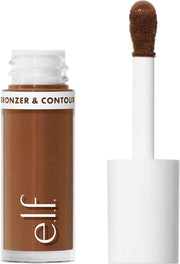 e.l.f. Camo Liquid Bronzer & Contour, Silky Highly Pigmented Formula, Creates a Long-Lasting Bronzed Glow & Natural Look, Vegan & Cruelty-Free, 4 Light/Medium - 9 Deep/Rich 29.57 ml (Pack of 1)
