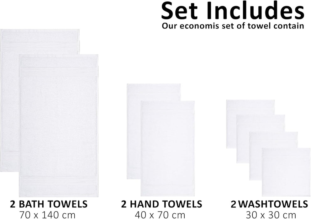 Bliss Casa - Luxury Hand Towels (40 x 70 cm) - 100% Combed Cotton, Ultra Soft and Highly Absorbent, Hotel & Spa Quality Hand Towels