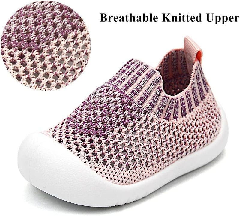 OAISNIT Baby Boy Girl Shoes Breathable Mesh Sneakers Lightweight Non-Slip Toddler Walking Shoes Infant First Walkers 6-24 Months
