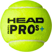 HEAD Padel Pro S+ Padel Balls Tournament Grade ball with extra durability