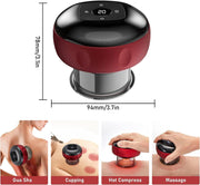 Electric Cupping Therapy Machine, 3 in 1 Cellulite Massager, Smart Dynamic Cupping Therapy Set, Rechargeable Gua Sha Cupping Massager, For Shoulders, Back and Neck, Various Areas