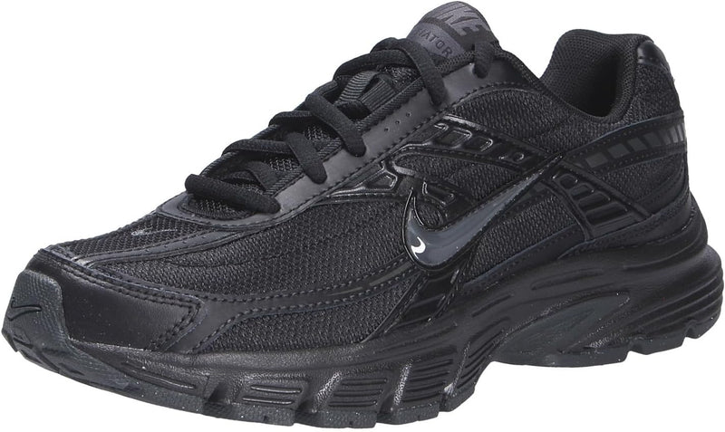 WMNS NIKE INITIATOR womens Laced Shoes - Black/Dk Smoke Grey-Black