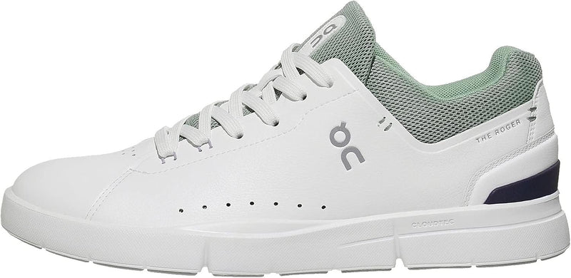 On Men's The Roger Advantage Sneakers, White/Cobalt, 9 Medium US, White/Cobalt, 9