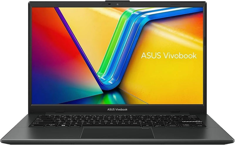 ASUS Vivobook GO 14 E140FA-NK185W (Mixed Black) Slim Laptop, R5 7520U 8GB 512GB PCIE G3 SSD, AMD Radeon, WIN11 HOME, 14-inch, HD Webcam, Fingerprint, Eng-Arb-Keyboard.