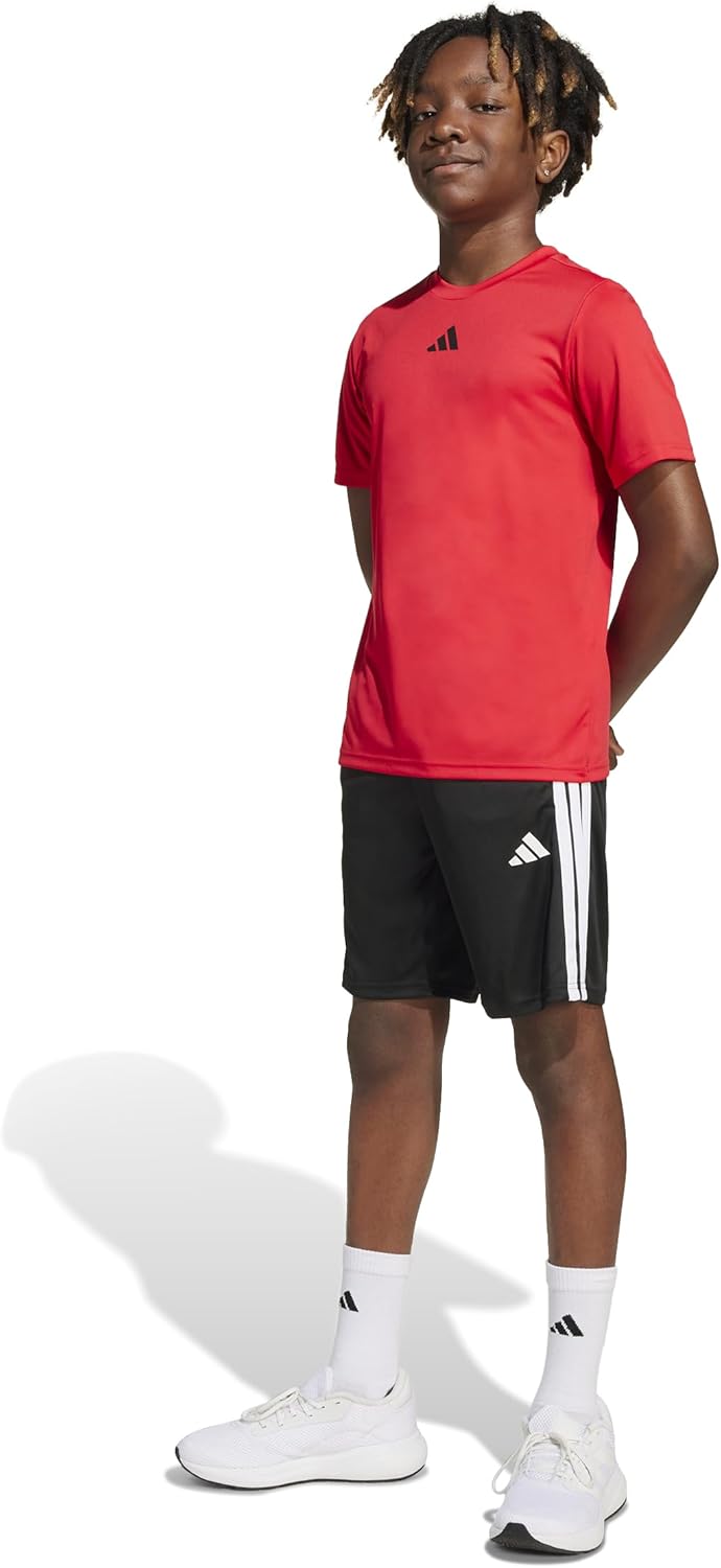 adidas Unisex Kids Train Essentials 3-stripes T-shirt Set TRACKSUIT