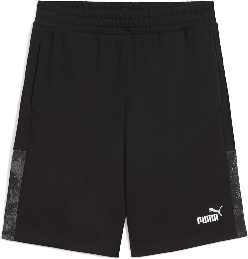 mens ESS CAMO Shorts TR 10 PUMA Black Shorts - PUMA Black