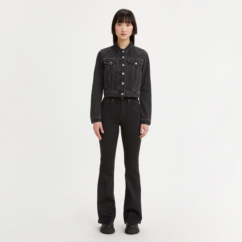 Levi's Women's 726 Hr Flare Washed Black Tide Jeans (pack of 1)