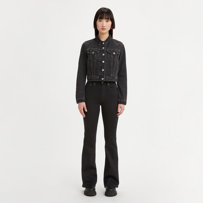 Levi's Women's 726 Hr Flare Washed Black Tide Jeans (pack of 1)
