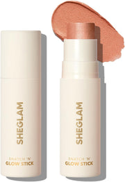 Snatch 'n' Glow Stick - Cream Highlighter Makeup Stick Long Wear Brightening Non-Caking Highlighter Face Makeup (Vanilla Frost) - Bellini Brunch