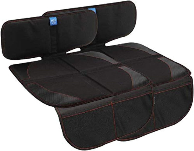 Funbliss Car Seat Protector for Baby Child Car Seats - Auto Seat Cover Mat for Under Carseat with Thickest.