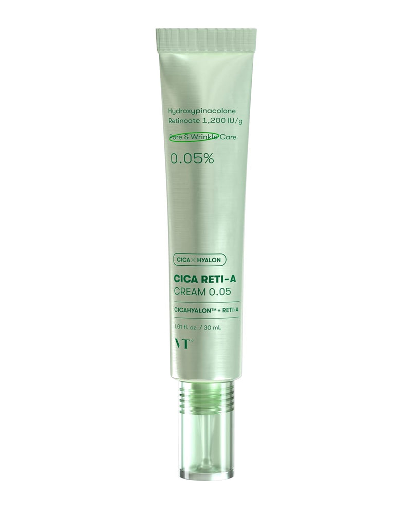 VT COSMETICS Cica Reti-A Retinol Essence 0.1 | Skin Balancing Essence For Sensitive Skin 1.01 fl oz (50ml)
