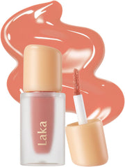 Fruity Glam Lip Tint Mini, 1.9g/0.07oz, Glowing Lip Stain with Wide Color Spectrum, Hydrating & Lightweight Texture, Long-Lasting Bold Stain, Non-Sticky, Vegan, K-Beauty (102 Dewy) - #131 Creamcha