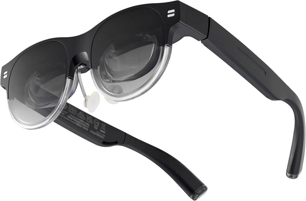 ASUS AirVision M1 Smart Glasses: 100" Wearable Display with All-Day Comfort, 1100 nits, 95% DCI-P3, Designed for ROG Ally, Windows Laptop and PCs, TÜV Rheinland Certified, Low Blue-Light - Black
