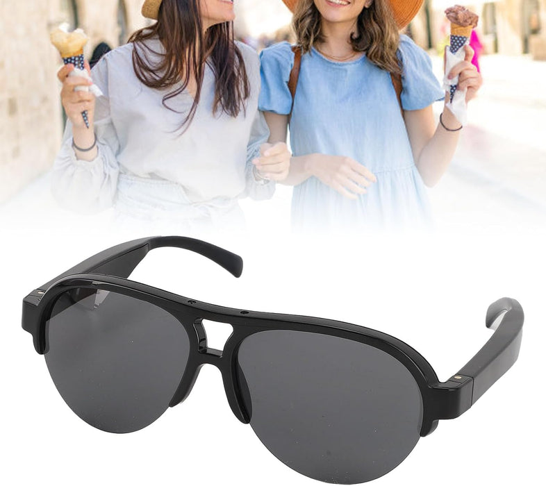 Smart Translation Glasses, Sunglasses - 137 Languages Translation Device with Dual Mic & Speaker, Open Ear Headset Sunglasses for Music & Calling