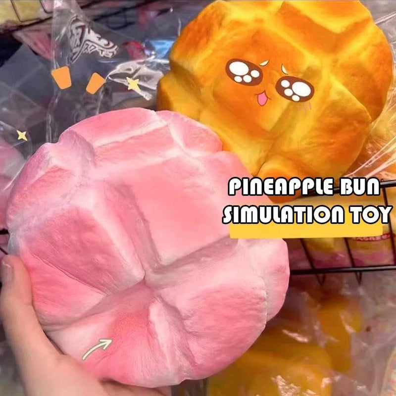SLEEPHEAD7cm Jumbo Bread Squishy, Slow Rising Squishy Toys - Stress Relief Squeeze Toys for Adults, Sticky Food Squishies, Foam Sensory Fidget Toy for Desk