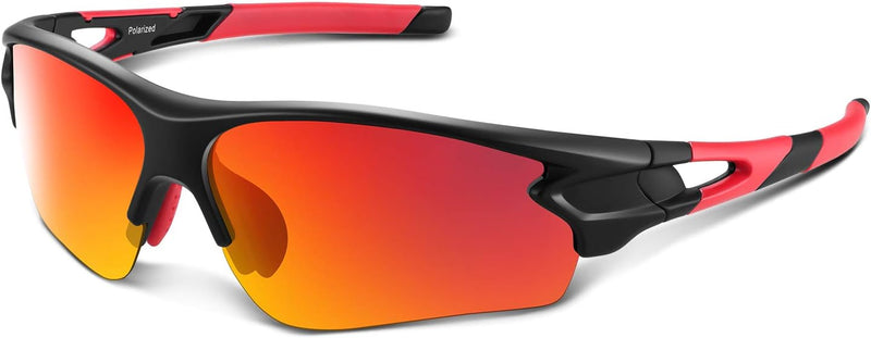 Polarized Sports Sunglasses for Men Women Youth Baseball Fishing Cycling Running Golf Motorcycle Tac Glasses UV400