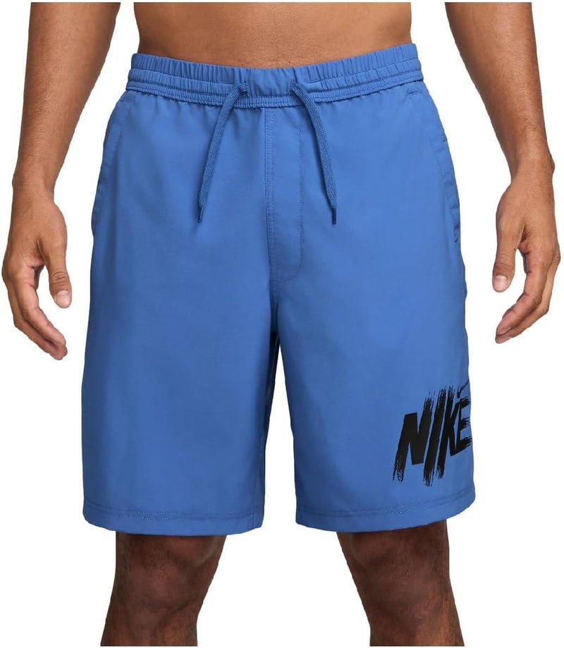 mens Dri-FIT Form 9" Ultra Light Graphics Shorts (pack of 1) - COMET BLUE/(BLACK)
