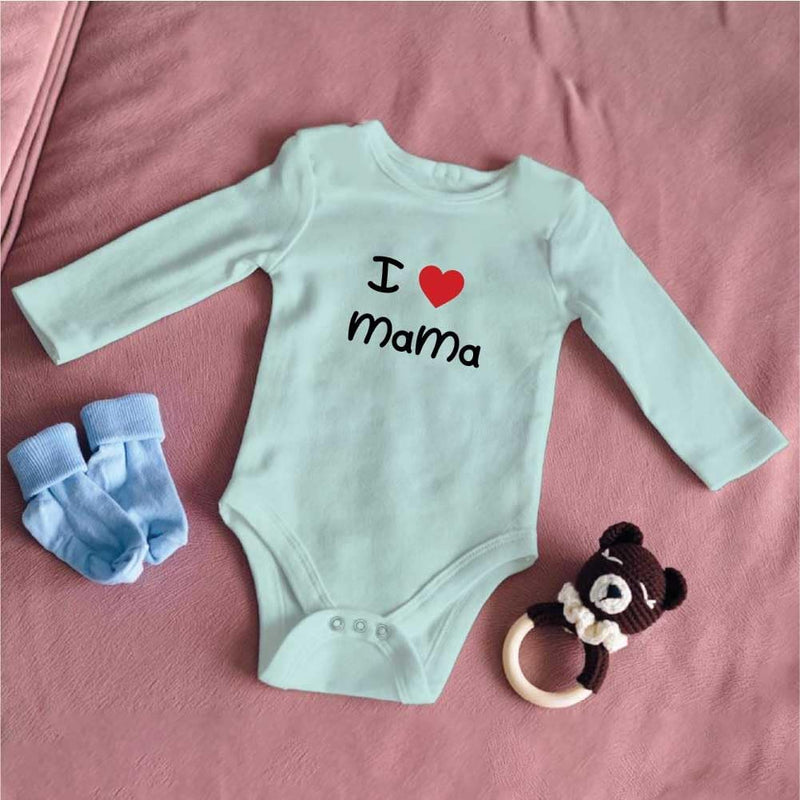 Pack of 2 Unisex Baby Romper with Mama and Papa Printed Design for Newborns,Infants, Toddlers Full Sleeve Jumpsuit Snap Closure for Easy Diaper Changes Ideal for Baby Shower