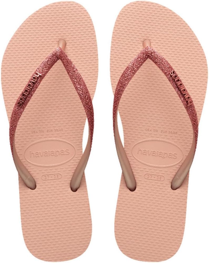 HAV.Slim Glitter II womens Sandals - Pink/ Pink
