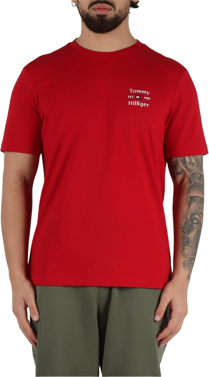 TOMMY HILFIGER mens HILFIGER STACK TEE T-Shirt (pack of 1)