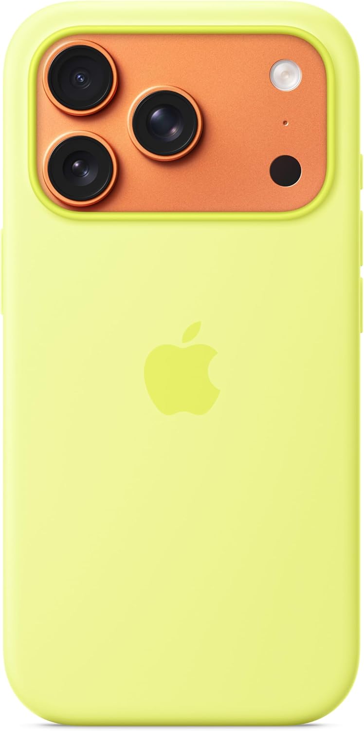 Apple iPhone 17 Pro Clear Case with MagSafe - Neon Yellow