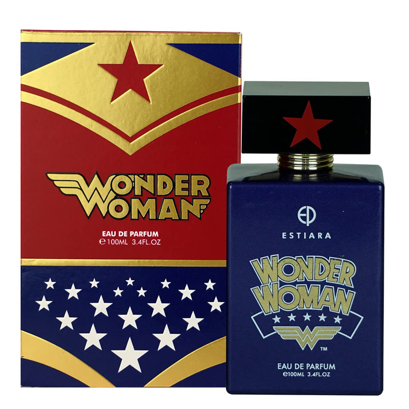 Estiara Wonder Woman Perfume For Kids Eau De Parfum 100ml Sweet Floral Fruity Musky Fragrance For Her - Warner Brothers