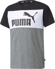 Boys ESS+ Colorblock Tee - Puma Black
