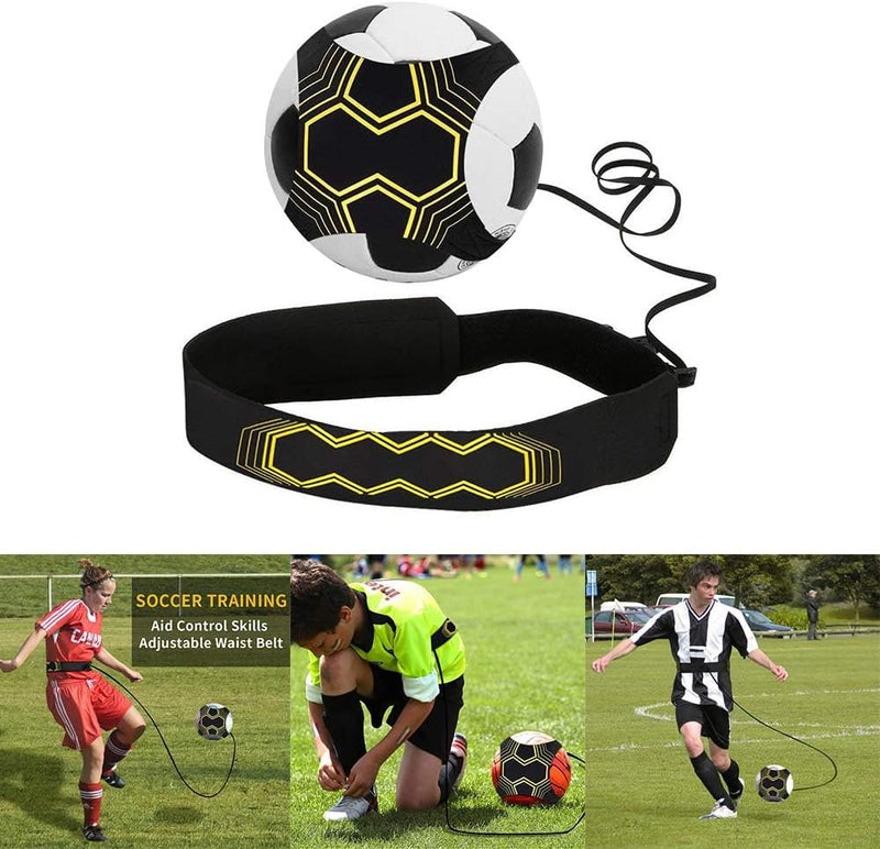 Football Kick Trainer- Football Training Equipment, Soccer Solo Skill Practice Training Aid, Training Aid Football Skills Improvement for Kids Adults, 1Pack, 52B07RXPFKP1 - 5