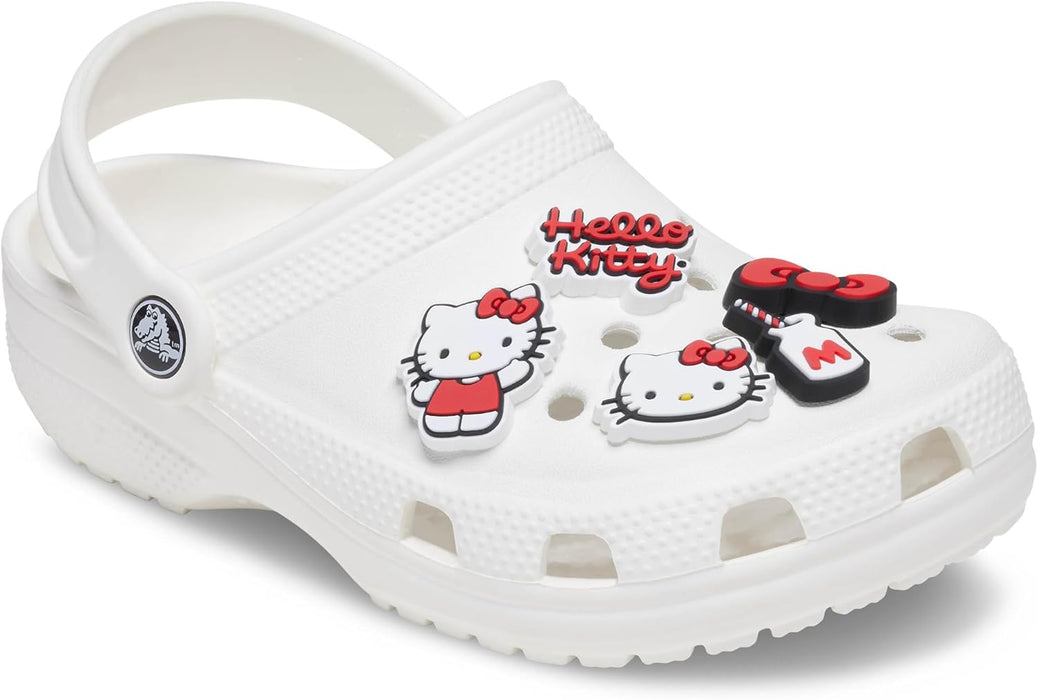 Crocs Unisex Shoe Pack of 5 | Personalize with Jibbitz for Shoe Charm, Hello Kitty