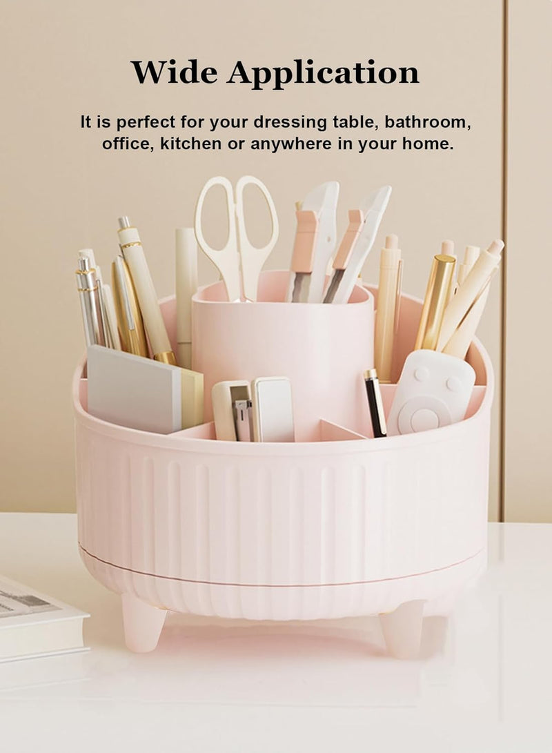 URbazaar Makeup Organizer With Drawers, Large Capacity Desk Organizer, Organizer and Storage for Cosmetics, Lipsticks, Jewelry, Skincare, Holder for Brushes,Eyeshadow,Dresser Countertop