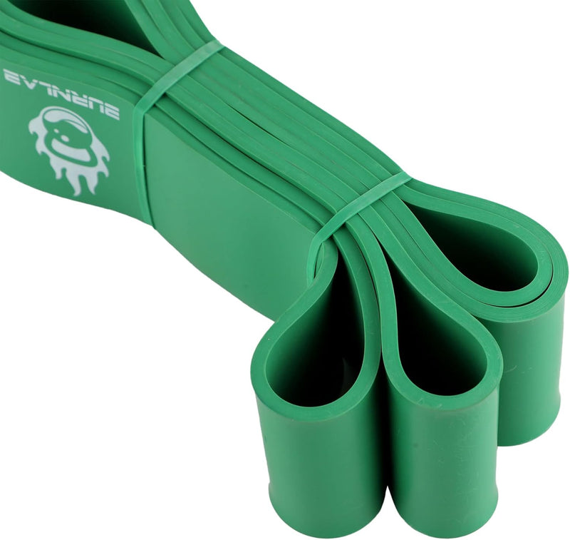 Burnlab Resistance Bands (Choose from 8 Different Sizes from 8Kg - 116Kg), Pull Up Assistance Bands for Exercise, Chin Ups, Powerlifting, Training, Gyms, Home Fitness - for Men and Women