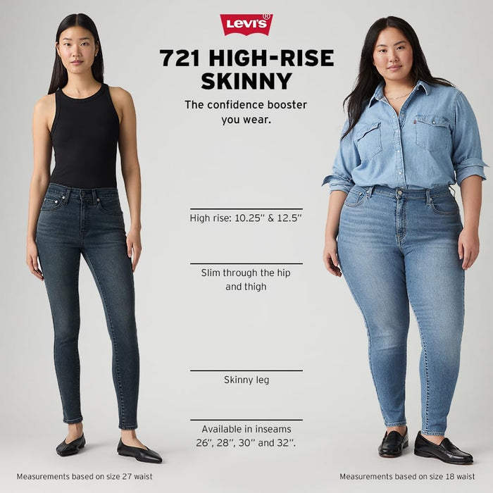 Levi's womens 721 High Rise Skinny Jeans Jeans