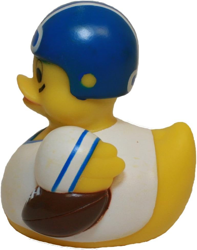 Waddlers Rubber Ducks Family Football Player, Brand Toy Bathtub Rubber Ducks That Float Upright, Rubber Ducky Birthday Baby Shower Party Gift, All Depts. Gift Football Lovers