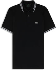 BOSS Paul Men's Polo Shirt - Black