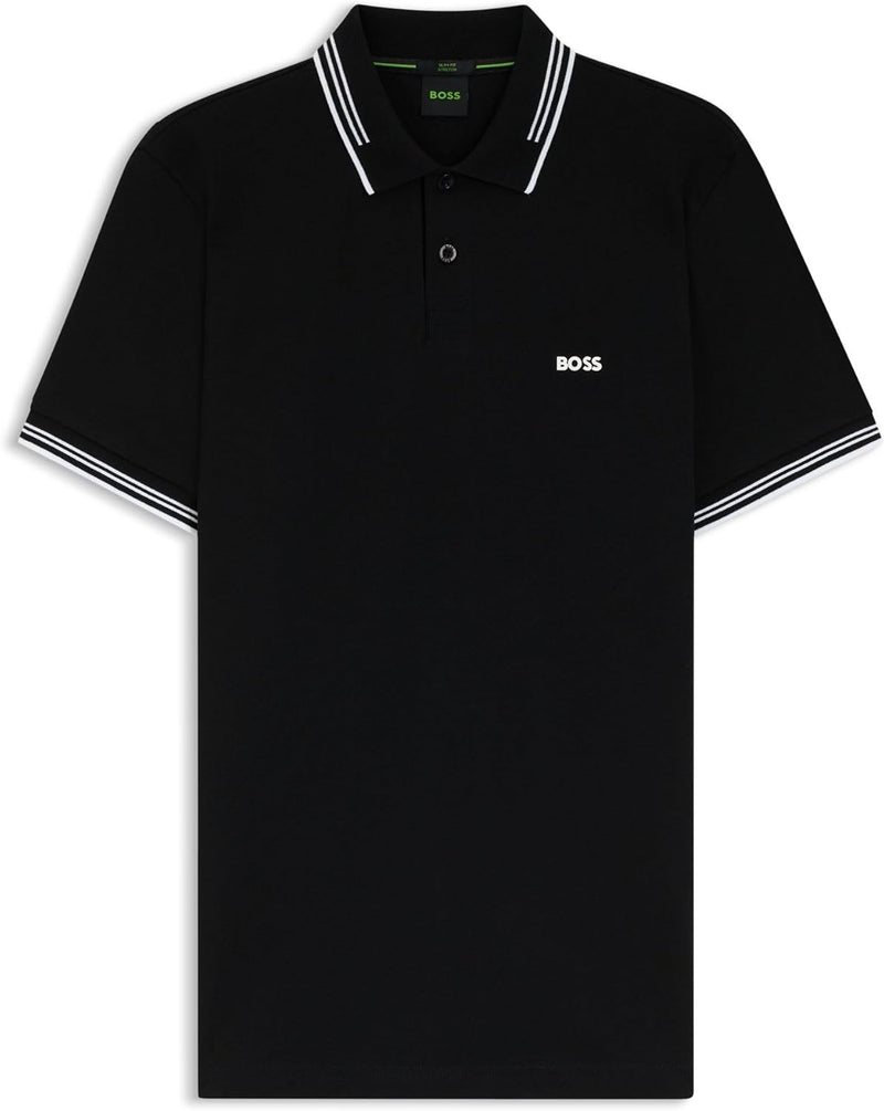 BOSS Paul Men's Polo Shirt - Black