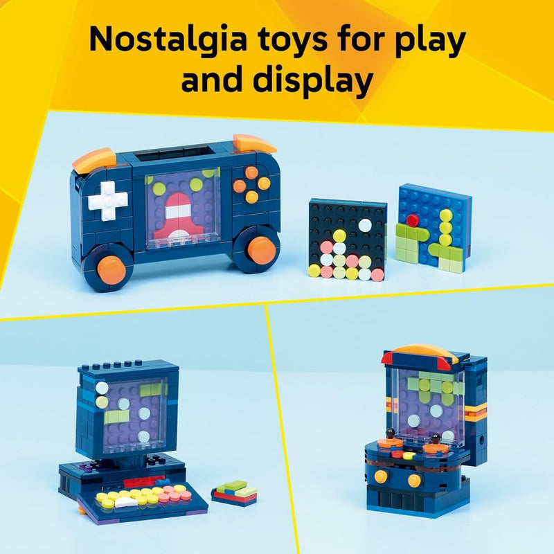 LEGO Creator 3in1 Retro Gaming Console - Transforms into an Arcade Machine or Computer w/Keyboard & Mouse - Gamer Gift Idea for 8+ Year Old Boys & Girls - 31380