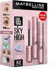 Maybelline New York - 2 PIECES SET LASH SENSATIONAL SKY HIGH MASCARA