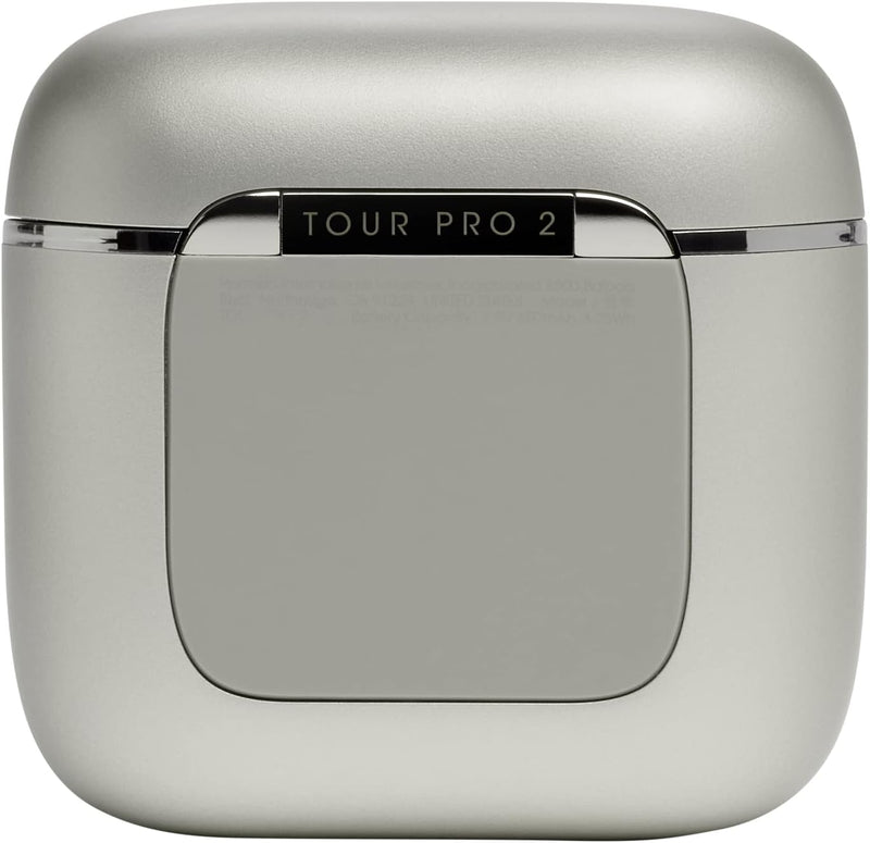 JBL Tour Pro 3, True Wireless Earbuds with Bluetooth, Built-in Battery and 40h Playback, Charging Case, Noise Cancelling and JBL Spatial 360 with Head Tracking, Beige