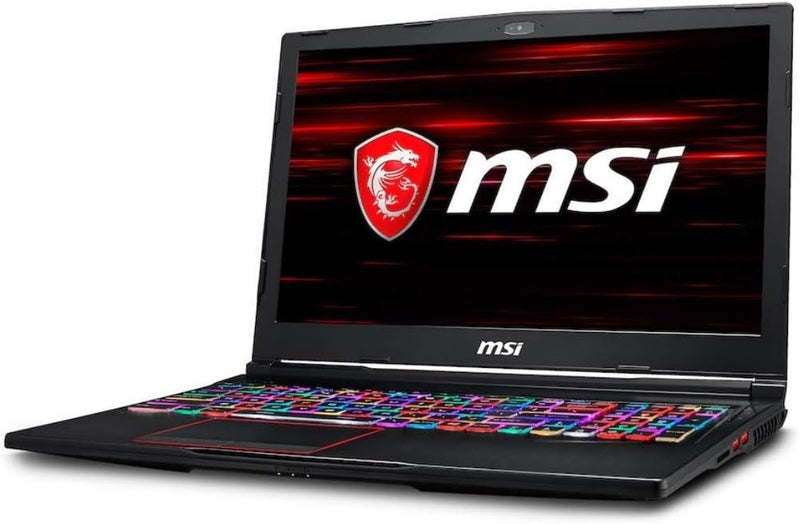 Ge63 Raider Rgb Gaming Laptop, Intel Core I7-9750H, 15.6" Fhd Ips 144Hz, 512Gb Ssd + 1Tb Hdd, 16Gb Ram, Nvidia Geforce Rtx 2070, Win10 Home, Eng-Ara Kb, Black - Black 512 GB