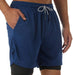 VITION Gym Shorts for Men, Men's Activewear Running Shorts,Drawstring Gym Shorts Men, 2 Layer Loose Athletic Shorts with 4 Pockets