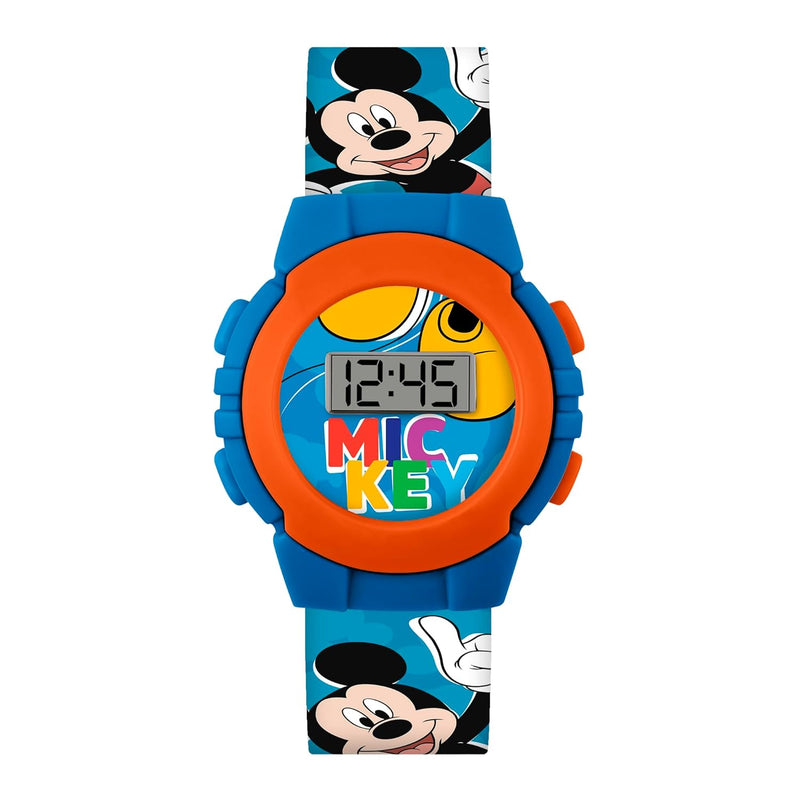 Mickey Mouse Disney Multicoloured Digital Watch MK4164, Multicoloured, Round