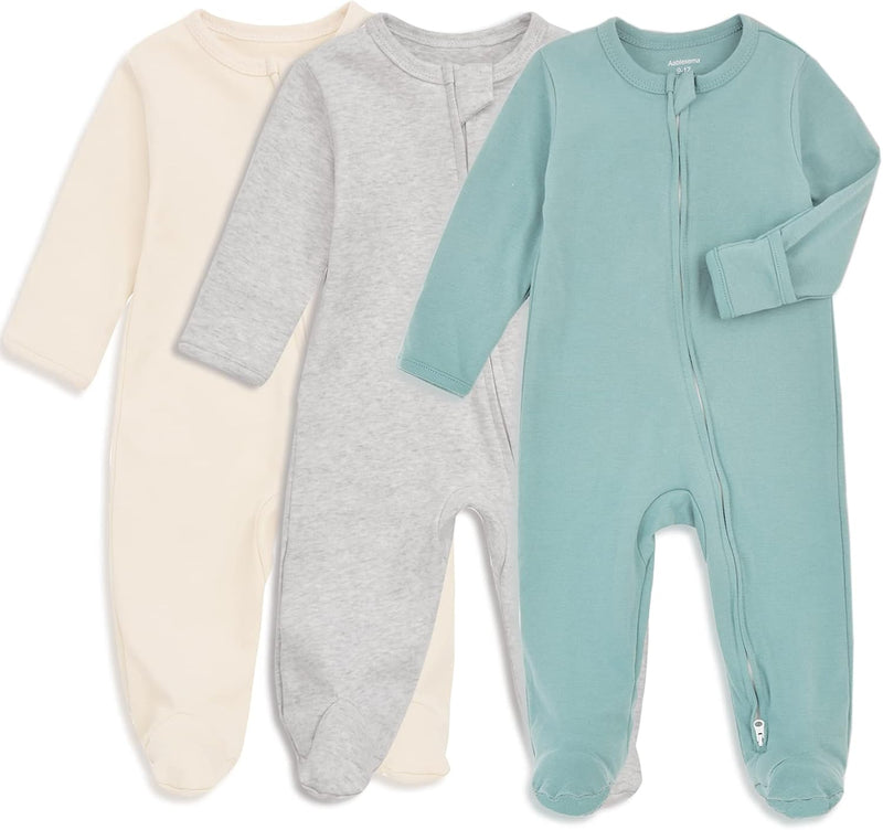 Aablexema Unisex Baby Baby Footie Pjs baby footie pjs
