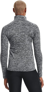 Womens Tech 1/2 Zip - Twist Top (pack of 1) - Black