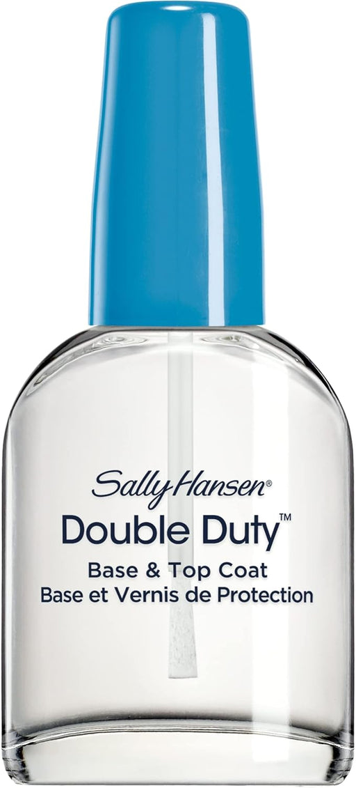 Sally Hansen Double Duty Nail Polish Base & Top Coat, 0.45 Fl Oz - 13.3 ml