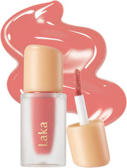 Fruity Glam Lip Tint Mini, 1.9g/0.07oz, Glowing Lip Stain with Wide Color Spectrum, Hydrating & Lightweight Texture, Long-Lasting Bold Stain, Non-Sticky, Vegan, K-Beauty (102 Dewy) - #132 Lolly