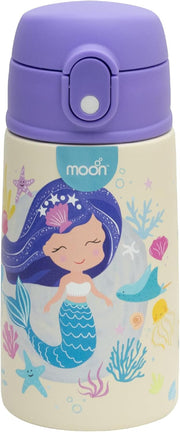 Kids Insulated Water Bottle -BPA-Free, Leak-Proof Sipper Lid, Stainless Steel, Eco-Friendly, Keeps Drinks Cold or Hot for Hours,Ideal for School,Toddlers & Kids - Pink - Purple