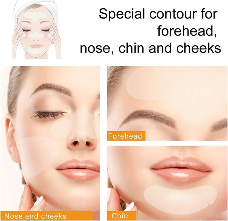 Nose Strip, Pimple Patche, Nose Sticker, Mighty Patch, Zits Strip, Hydrocolloid Patche, for Nose Pore, Zit, and Oil, Dermatologist, Approved Overnight Pore Strips to Absorb Acne Nose Gunk (10 Pcs)